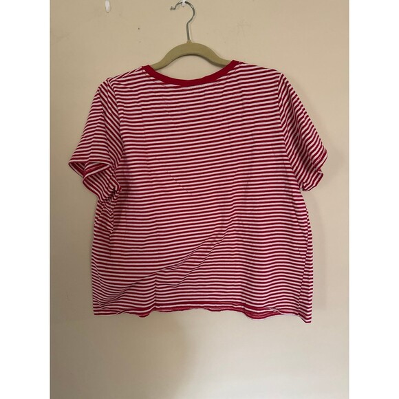 Ella Moss XXL Striped red shirt - Picture 3 of 3